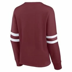 Women's Fanatics Branded Maroon Texas A&M Aggies Home Stretch Pullover Sweatshirt -Metaverse shop unnamed file 29458