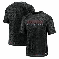 Men's Fanatics Branded Black Bayern Munich Meine Heimat Synthetic Space-Dye Raglan T-Shirt