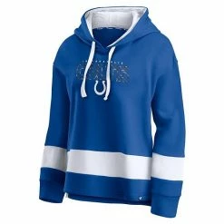 Women's Fanatics Branded Royal/White Indianapolis Colts Colors Of Pride Colorblock Pullover Hoodie -Metaverse shop unnamed file 29531