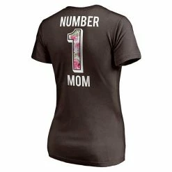 Women's Fanatics Branded Brown Cleveland Browns Mother's Day V-Neck T-Shirt -Metaverse shop unnamed file 29600