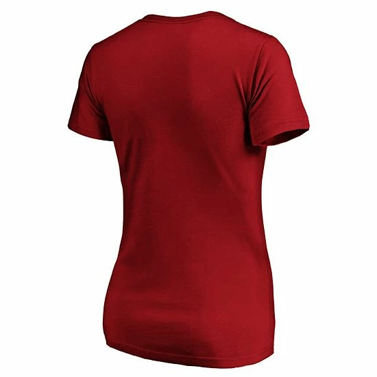 Women's Fanatics Branded Red Arizona Diamondbacks Plus Size Core Official Logo V-Neck T-Shirt Women's Fanatics Branded Red Arizona Diamondbacks Plus Size Core Official Logo V-Neck T-Shirt -Metaverse shop unnamed file 29603
