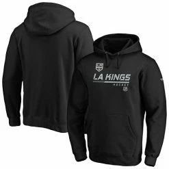 Men's Fanatics Branded Black Los Angeles Kings Authentic Pro Core Collection Prime Pullover Hoodie