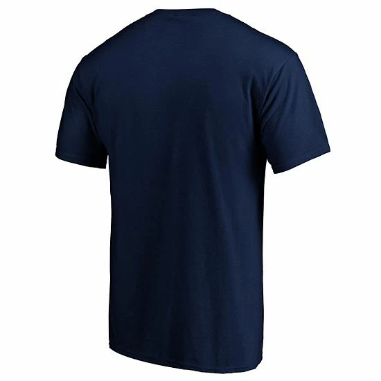 Men's Fanatics Branded Navy Tennessee Titans Big & Tall Primary Logo T-Shirt 5 Men's Fanatics Branded Navy Tennessee Titans Big & Tall Primary Logo T-Shirt - Image 3