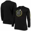 Men's Fanatics Branded Black Pittsburgh Steelers Big & Tall Color Pop Long Sleeve T-Shirt -Metaverse shop unnamed file 2983
