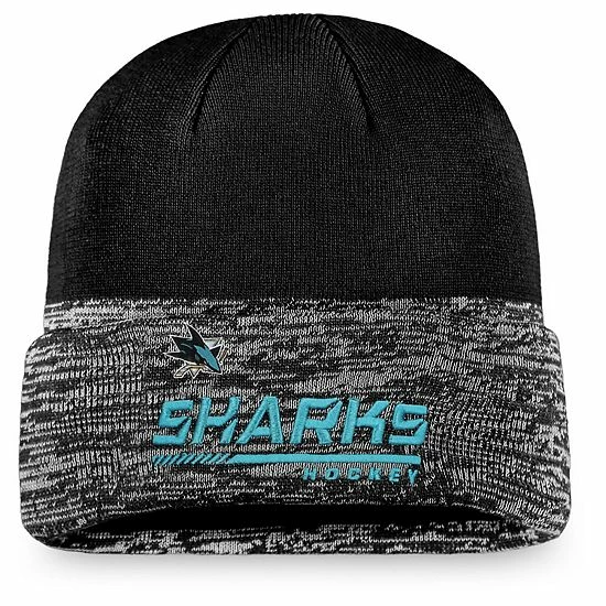 Men's Fanatics Branded Black San Jose Sharks Authentic Pro Locker Room Official Graphic Cuffed Knit Hat Men's Fanatics Branded Black San Jose Sharks Authentic Pro Locker Room Official Graphic Cuffed Knit Hat -Metaverse shop unnamed file 29832