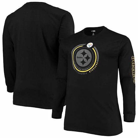 Men's Fanatics Branded Black Pittsburgh Steelers Big & Tall Color Pop Long Sleeve T-Shirt Men's Fanatics Branded Black Pittsburgh Steelers Big & Tall Color Pop Long Sleeve T-Shirt -Metaverse shop unnamed file 2984