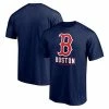 Men's Fanatics Branded Navy Boston Red Sox Big & Tall Primary Wordmark T-Shirt