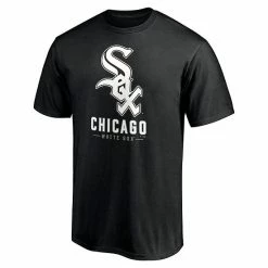 Men's Fanatics Branded Black Chicago White Sox Big & Tall Primary Wordmark T-Shirt 8 Men's Fanatics Branded Black Chicago White Sox Big & Tall Primary Wordmark T-Shirt -Metaverse shop unnamed file 29876