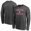 Men's Fanatics Branded Heathered Charcoal New York Rangers Victory Arch Long Sleeve T-Shirt -Metaverse shop unnamed file 29890
