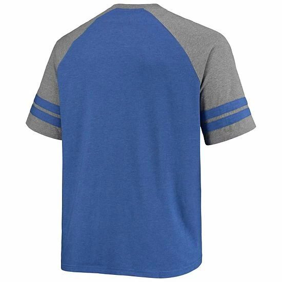 Men's Fanatics Branded Royal/Heathered Gray New York Giants Big & Tall Two-Stripe Tri-Blend Raglan T-Shirt Men's Fanatics Branded Royal/Heathered Gray New York Giants Big & Tall Two-Stripe Tri-Blend Raglan T-Shirt -Metaverse shop unnamed file 2993