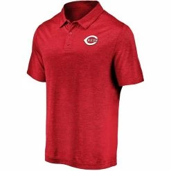 Men's Fanatics Branded Red Cincinnati Reds Iconic Striated Primary Logo Polo -Metaverse shop unnamed file 30049