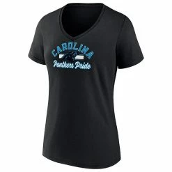 Women's Fanatics Branded Black Carolina Panthers Slogan V-Neck T-Shirt 4 Women's Fanatics Branded Black Carolina Panthers Slogan V-Neck T-Shirt -Metaverse shop unnamed file 30061