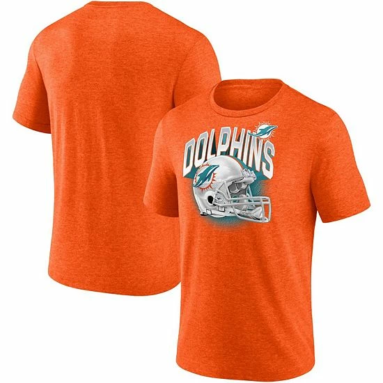 Men's Fanatics Branded Heathered Orange Miami Dolphins End Around Tri-Blend T-Shirt Men's Fanatics Branded Heathered Orange Miami Dolphins End Around Tri-Blend T-Shirt -Metaverse shop unnamed file 30080