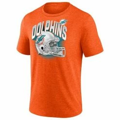 Men's Fanatics Branded Heathered Orange Miami Dolphins End Around Tri-Blend T-Shirt 4 Men's Fanatics Branded Heathered Orange Miami Dolphins End Around Tri-Blend T-Shirt -Metaverse shop unnamed file 30081