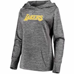 Women's Fanatics Branded Gray Los Angeles Lakers Showtime Done Better Pullover Hoodie -Metaverse shop unnamed file 30085