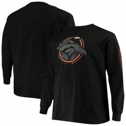 Men's Fanatics Branded Black Denver Broncos Big & Tall Color Pop Long Sleeve T-Shirt -Metaverse shop unnamed file 3009