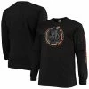 Men's Fanatics Branded Black Cincinnati Bengals Big & Tall Color Pop Long Sleeve T-Shirt -Metaverse shop unnamed file 3013
