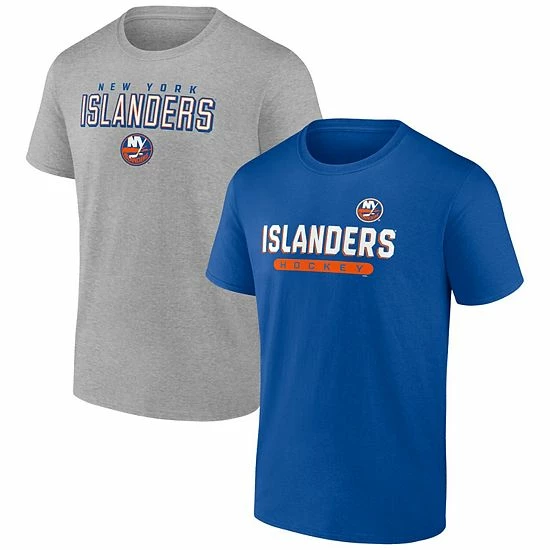 Men's Fanatics Branded Royal/Heathered Gray New York Islanders Parent 2-Pack T-Shirt Set Men's Fanatics Branded Royal/Heathered Gray New York Islanders Parent 2-Pack T-Shirt Set -Metaverse shop unnamed file 30144