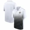 Men's Fanatics Branded White/Black New Orleans Saints Parameter Polo -Metaverse shop unnamed file 30160