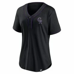 Women's Fanatics Branded Black/Purple Colorado Rockies Iconic Diva T-Shirt 4 Women's Fanatics Branded Black/Purple Colorado Rockies Iconic Diva T-Shirt -Metaverse shop unnamed file 30188