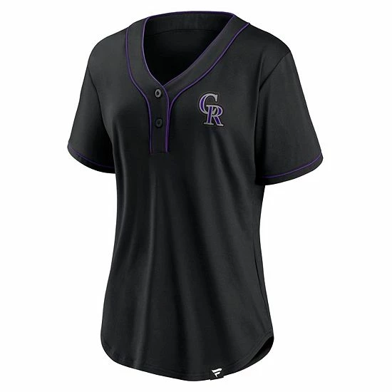 Women's Fanatics Branded Black/Purple Colorado Rockies Iconic Diva T-Shirt Women's Fanatics Branded Black/Purple Colorado Rockies Iconic Diva T-Shirt -Metaverse shop unnamed file 30188