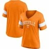 Women's Fanatics Branded Heathered Tennessee Orange Tennessee Volunteers Arched City Sleeve-Striped Tri-Blend V-Neck T-Shirt 2 Women's Fanatics Branded Heathered Tennessee Orange Tennessee Volunteers Arched City Sleeve-Striped Tri-Blend V-Neck T-Shirt -Metaverse shop unnamed file 30190
