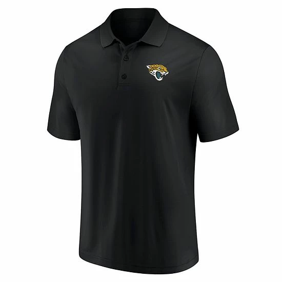 Men's Fanatics Branded Black Jacksonville Jaguars Winning Streak Polo 5 Men's Fanatics Branded Black Jacksonville Jaguars Winning Streak Polo - Image 3