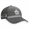 Men's Fanatics Branded Charcoal Toronto Maple Leafs Home Ice Snapback Hat