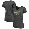 Women's Fanatics Branded Heathered Charcoal New Orleans Saints Sport Resort Ladder Of Success V-Neck Tri-Blend T-Shirt 1 Women's Fanatics Branded Heathered Charcoal New Orleans Saints Sport Resort Ladder Of Success V-Neck Tri-Blend T-Shirt -Metaverse shop unnamed file 30371