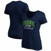 Women's Fanatics Branded College Navy Seattle Seahawks Victory Script Plus Size V-Neck T-Shirt -Metaverse shop unnamed file 30414