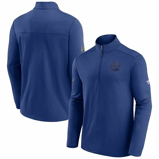 Men's Fanatics Branded Blue Vancouver Canucks Authentic Pro Travel and Training Quarter-Zip Jacket Men's Fanatics Branded Blue Vancouver Canucks Authentic Pro Travel And Training Quarter-Zip Jacket -Metaverse shop unnamed file 30426