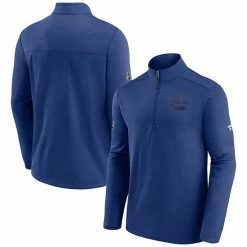 Men's Fanatics Branded Blue Vancouver Canucks Authentic Pro Travel And Training Quarter-Zip Jacket 3 Men's Fanatics Branded Blue Vancouver Canucks Authentic Pro Travel And Training Quarter-Zip Jacket -Metaverse shop unnamed file 30427