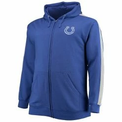 Men's Fanatics Branded Royal Indianapolis Colts Big & Tall Full-Zip Hoodie -Metaverse shop unnamed file 30436