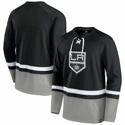 Men's Fanatics Branded Black/Silver Los Angeles Kings Super Mission Slapshot Lace-Up Pullover Sweatshirt 3 Men's Fanatics Branded Black/Silver Los Angeles Kings Super Mission Slapshot Lace-Up Pullover Sweatshirt -Metaverse shop unnamed file 30460