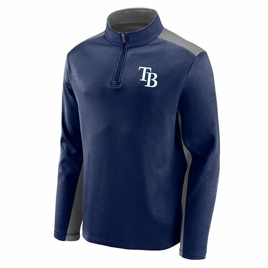 Men's Fanatics Branded Navy Tampa Bay Rays Team Primary Logo Quarter-Zip Jacket Men's Fanatics Branded Navy Tampa Bay Rays Team Primary Logo Quarter-Zip Jacket -Metaverse shop unnamed file 30521