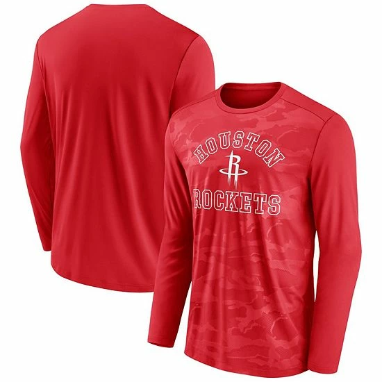 Men's Fanatics Branded Red Houston Rockets Swift Play Long Sleeve T-Shirt Men's Fanatics Branded Red Houston Rockets Swift Play Long Sleeve T-Shirt -Metaverse shop unnamed file 30570