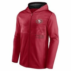 Men's Fanatics Branded Scarlet San Francisco 49ers Defender Full-Zip Hoodie Jacket 4 Men's Fanatics Branded Scarlet San Francisco 49ers Defender Full-Zip Hoodie Jacket -Metaverse shop unnamed file 30575