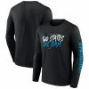 Men's Fanatics Branded Black Carolina Panthers Hometown Collection Sweep Long Sleeve T-Shirt -Metaverse shop unnamed file 3059