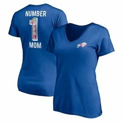 Women's Fanatics Branded Royal Buffalo Bills Mother's Day V-Neck T-Shirt