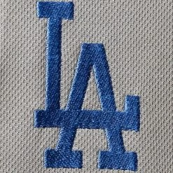 Men's Fanatics Branded Gray Los Angeles Dodgers Big & Tall Solid Birdseye Polo -Metaverse shop unnamed file 30663