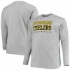 Men's Fanatics Branded Heathered Gray Pittsburgh Steelers Big & Tall Practice Long Sleeve T-Shirt 1 Men's Fanatics Branded Heathered Gray Pittsburgh Steelers Big & Tall Practice Long Sleeve T-Shirt -Metaverse shop unnamed file 3075