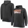 Men's Fanatics Branded Heathered Charcoal Cincinnati Bengals Big & Tall Practice Pullover Hoodie -Metaverse shop unnamed file 30851
