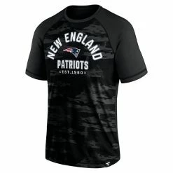 Men's Fanatics Branded New England Patriots Blackout Hail Mary Raglan T-Shirt 4 Men's Fanatics Branded New England Patriots Blackout Hail Mary Raglan T-Shirt -Metaverse shop unnamed file 3090