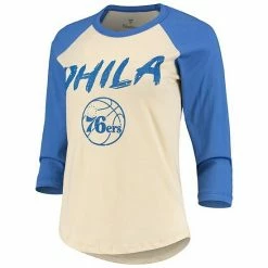 Women's Fanatics Branded Joel Embiid Cream Philadelphia 76ers Raglan 3/4-Sleeve T-Shirt 8 Women's Fanatics Branded Joel Embiid Cream Philadelphia 76ers Raglan 3/4-Sleeve T-Shirt -Metaverse shop unnamed file 30932