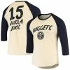 Men's Fanatics Branded Nikola Jokic Cream/Navy Denver Nuggets Raglan 3/4 Sleeve T-Shirt 1 Men's Fanatics Branded Nikola Jokic Cream/Navy Denver Nuggets Raglan 3/4 Sleeve T-Shirt -Metaverse shop unnamed file 30959
