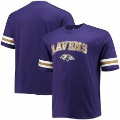 Men's Fanatics Branded Purple Baltimore Ravens Big & Tall Logo Sleeve Stripe T-Shirt 7 Men's Fanatics Branded Purple Baltimore Ravens Big & Tall Logo Sleeve Stripe T-Shirt -Metaverse shop unnamed file 30980