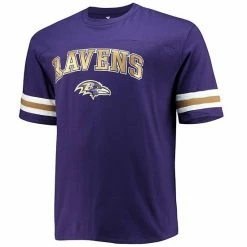 Men's Fanatics Branded Purple Baltimore Ravens Big & Tall Logo Sleeve Stripe T-Shirt 8 Men's Fanatics Branded Purple Baltimore Ravens Big & Tall Logo Sleeve Stripe T-Shirt -Metaverse shop unnamed file 30981