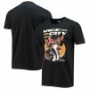 Men's Fanatics Branded Bam Adebayo Jimmy Butler Victor Oladipo Black Miami Heat Big Three Player T-Shirt