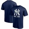 Men's Fanatics Branded Navy New York Yankees Big & Tall Primary Wordmark T-Shirt -Metaverse shop unnamed file 30991