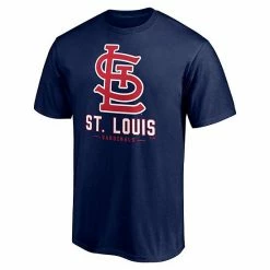 Men's Fanatics Branded Navy St. Louis Cardinals Big & Tall Primary Wordmark T-Shirt -Metaverse shop unnamed file 30999